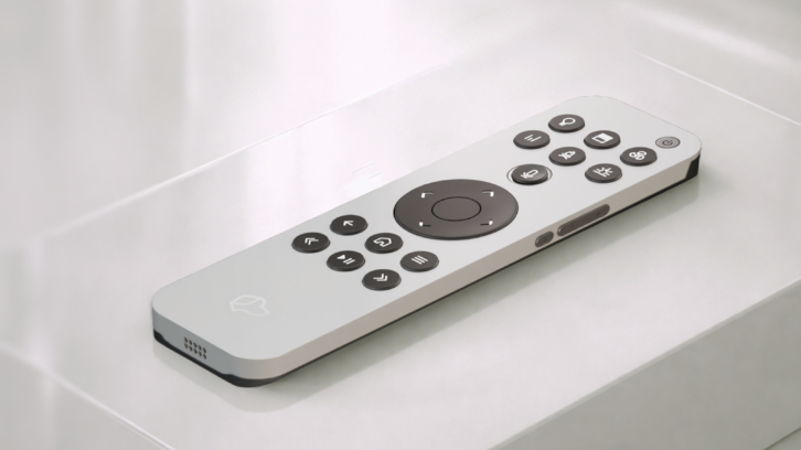 Josh Edge remote in Lunar Gray