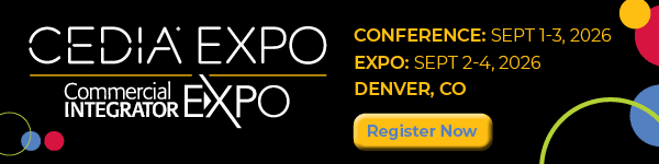 CEDIA Expo 2026 Banner