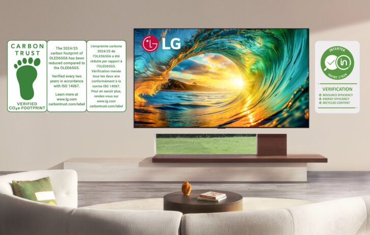 LG Electronics has earned multiple globally recognized eco-certifications for its 2026 TV lineup.