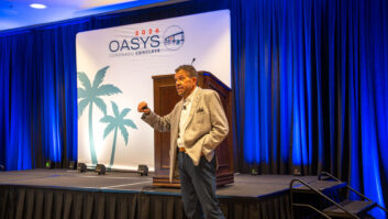 Hank Alexander, director of Oasys, at the buying group's 2026 Summit.