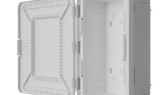 On-Q has announced the availability of the ENP15605NA, a plastic 15-inch hinged cover with standard trim, available in a 5-pack configuration.