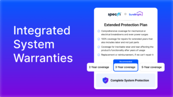 AV integrators using Specifi can now include whole-system warranty coverage as a standard line item in every proposal they build through a new integration with SureBright