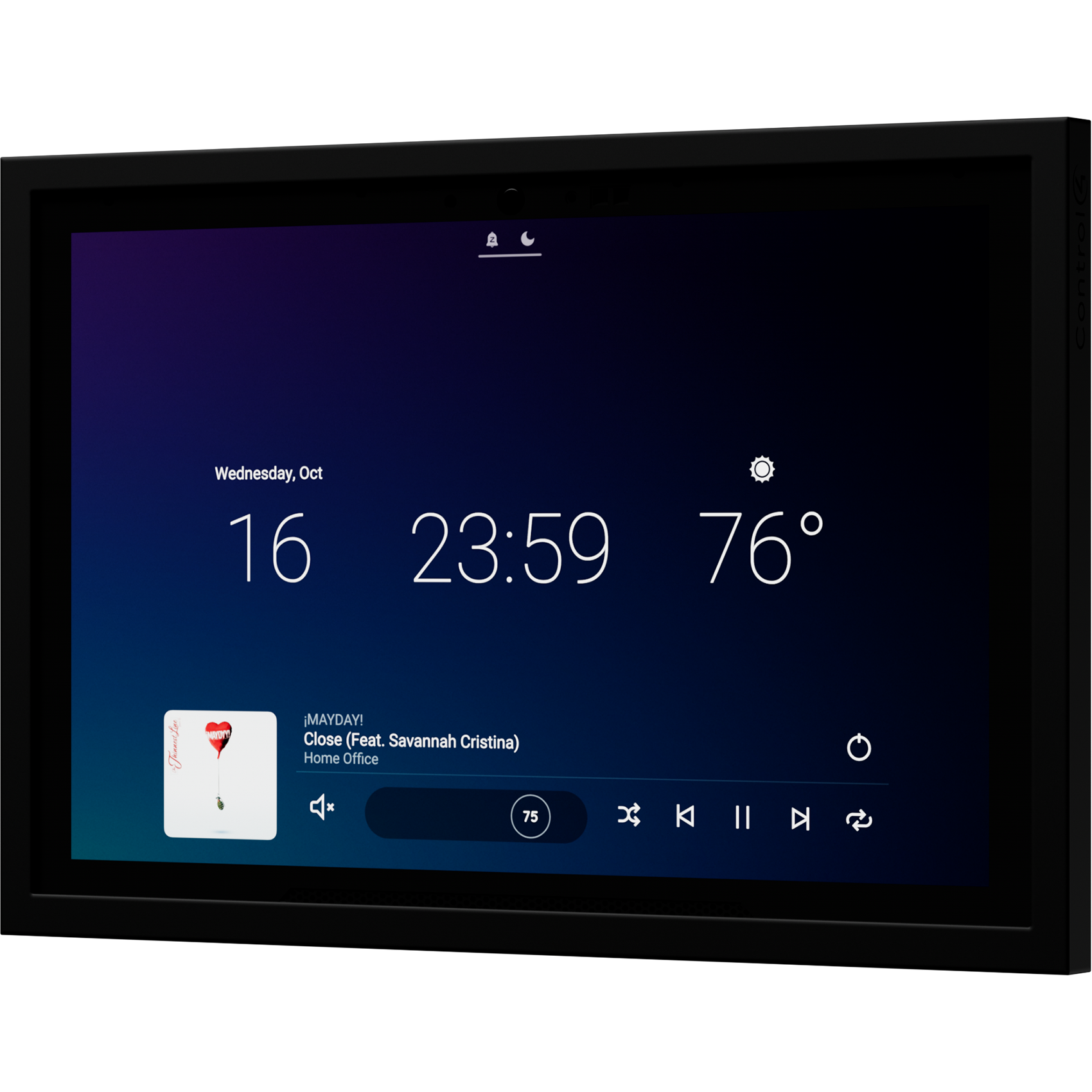 Control 4 ADI Debuts Control4 T5 In-Wall Touchscreen - Residential Systems