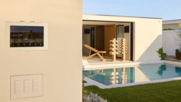 Wall-Smart Case Study - Newport Home Theater - Keypad