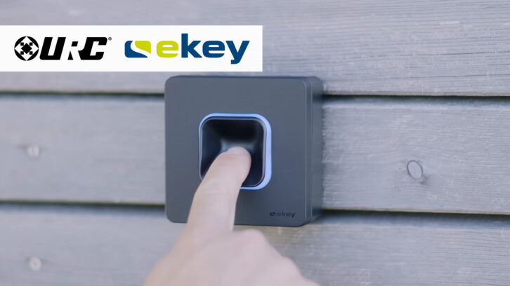 URC has announced a strategic partnership and technology integration with ekey.