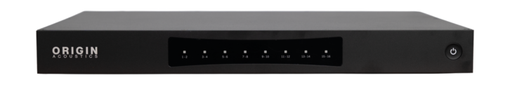 Origin Acoustics A1650 amplifier - front