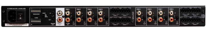 Origin Acoustics A1650 amplifier - back