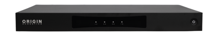 Origin Acoustics A850 amplifier - front