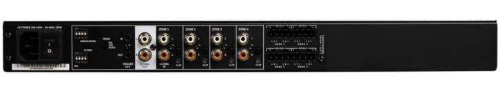 Origin Acoustics A850 amplifier - back