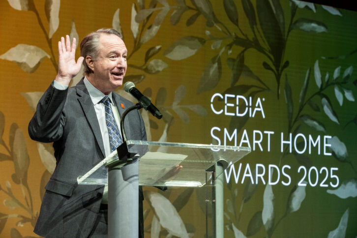 Daryl Friedman, global president and CEO of CEDIA, at the 2025 CEDIA Smart Home Awards
