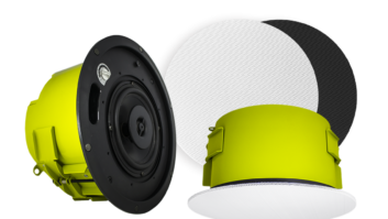 SoundTube Entertainment has announced that its U.S.-made CM62-BGM-II-US and IPD-CM62-BGM-II-US in-ceiling loudspeakers are now shipping