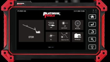 Platinum Tools PT-OTDR-100 mini OTDR tester