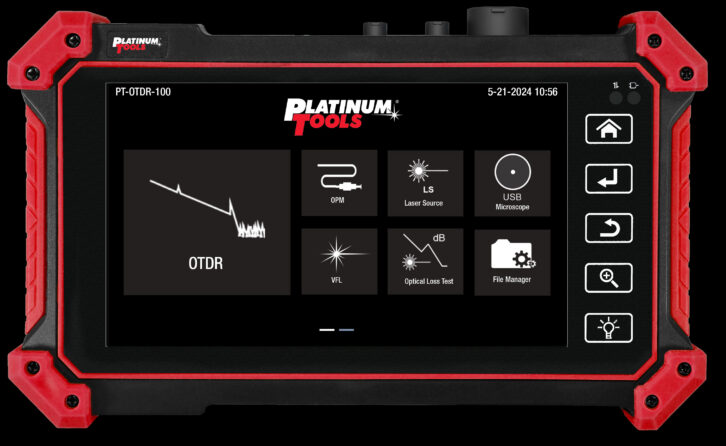 Platinum Tools PT-OTDR-100 mini OTDR tester