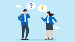 Asking a question