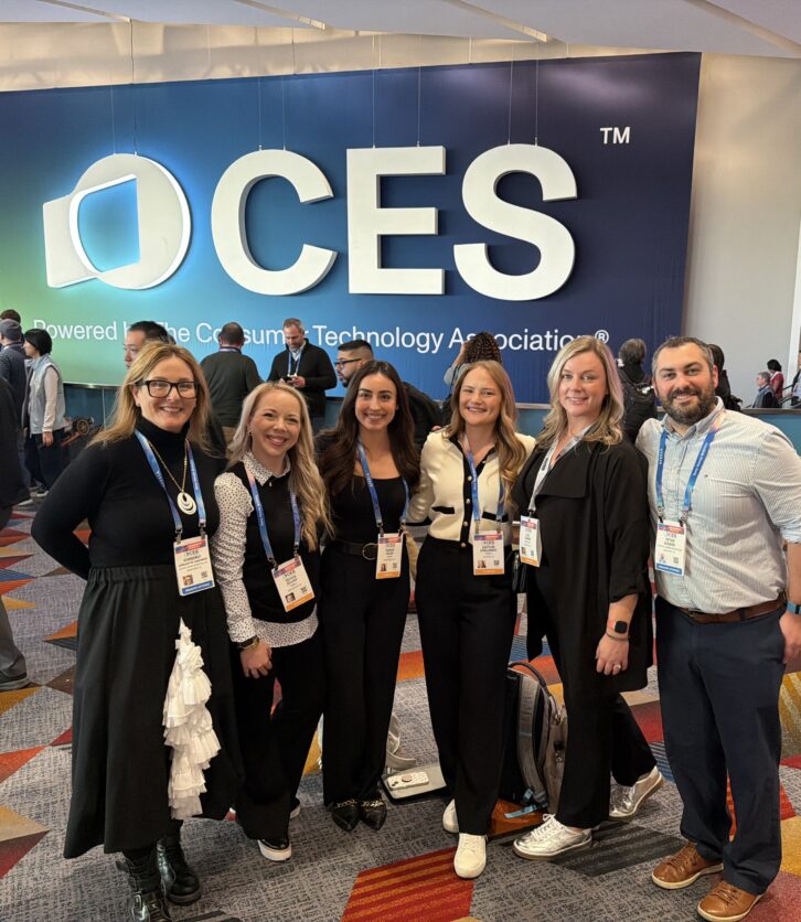 The Caster Communications team at CES 2026.