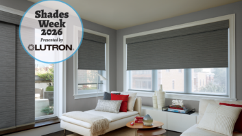 Hunter Douglas - Designer Roller Shades with PowerView - Living Room - with Bug