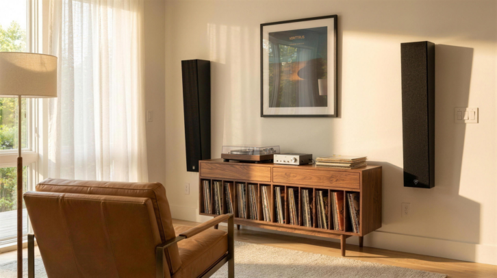 BIC America RTR on-wall front left and right speakers