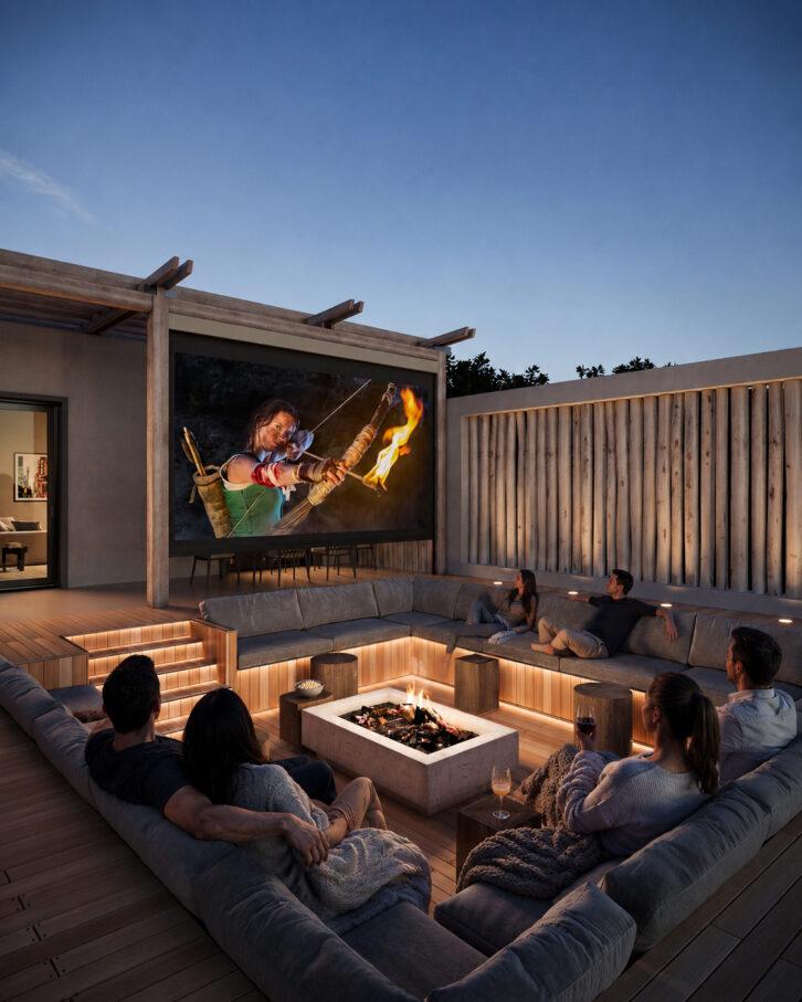 Screen Innovations has introduced the KAOS 360 Rear-Pro projection screen