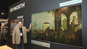Michael Gleason, director of sales, Skyworth USA, at CEDIA Expo 2025