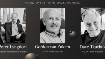 CEDIA has announced three of its individual award recipients for 2026.