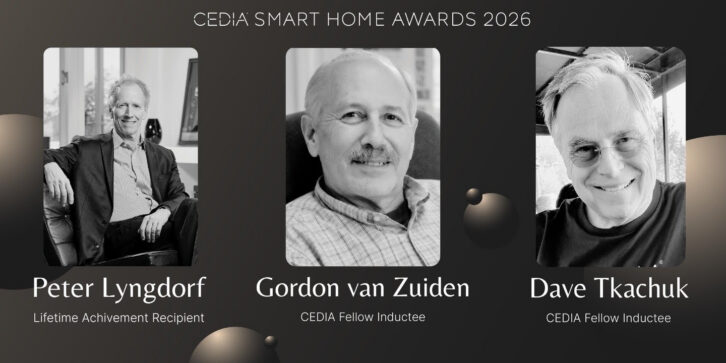 CEDIA has announced three of its individual award recipients for 2026.