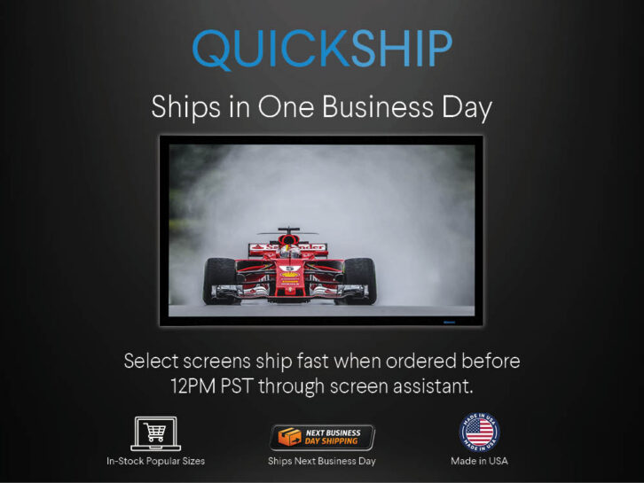 Stewart Filmscreen has announced a major expansion of its QuickShip Program