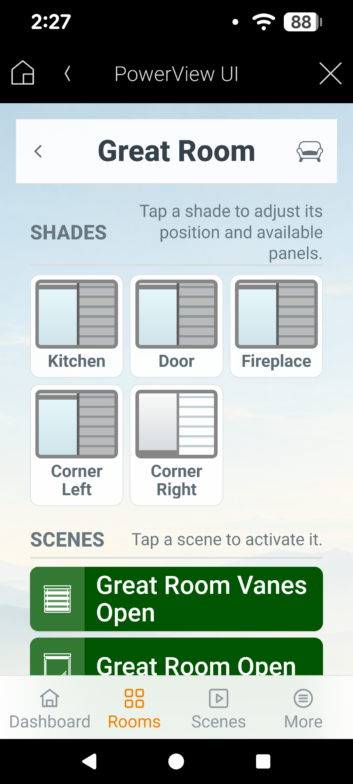 Hunter Douglas has announced an enhanced Control4 WebUI for PowerView Automation.