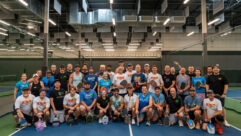 Participants of the third annual CEDIA Pickleball Meetup.