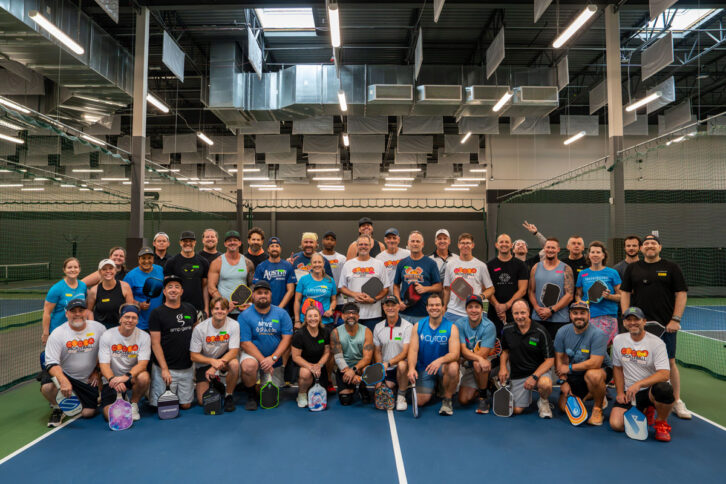 Participants of the third annual CEDIA Pickleball Meetup. 