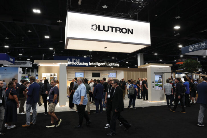 Lutron booth at CEDIA Expo 2026