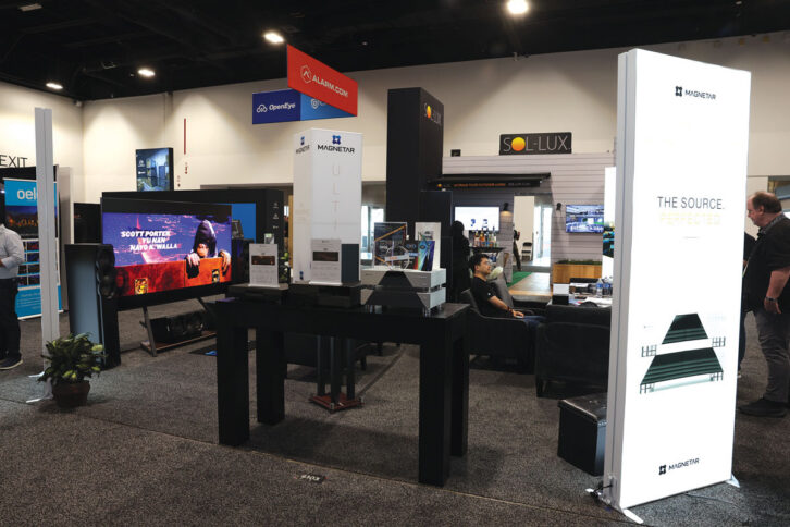 Magnetar booth at CEDIA Expo 2026
