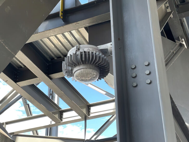 Across its Appleton brand LED portfolio, Emerson has integrated dark-sky-compliant technology into select Mercmaster, Areamaster, Contender, Wallmaster, and Baymaster Series LED luminaires.