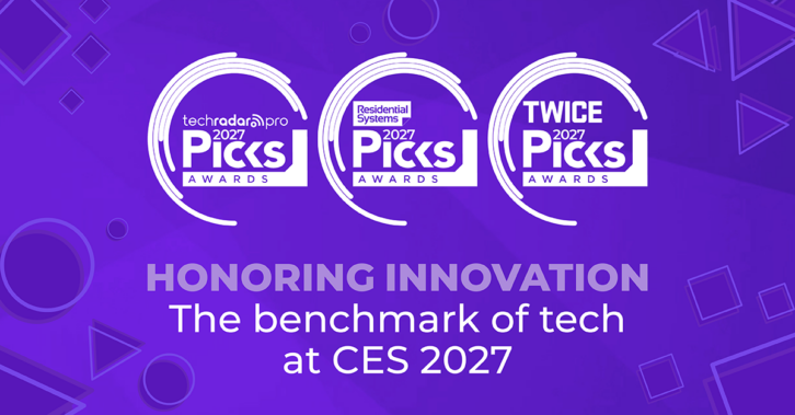 Residential Systems, TWICE, and TechRadar Pro are again proud to celebrate those products and solutions with the CES Picks Awards for 2027.