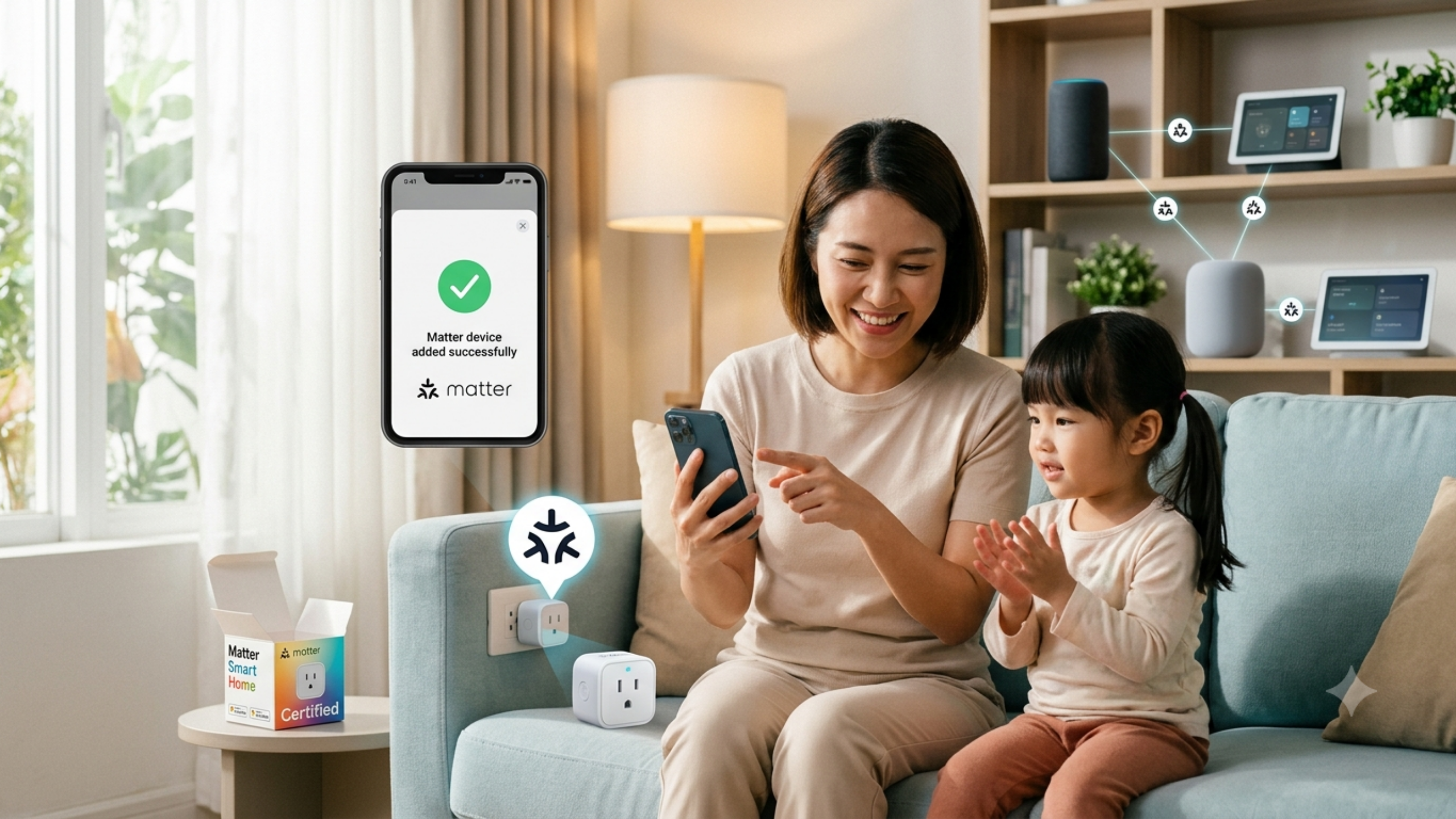 Ease of Installing a Matter Smart Home Device