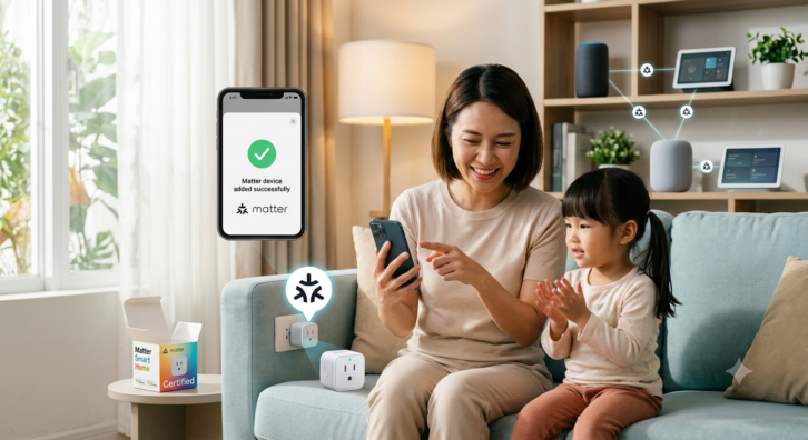 Ease of Installing a Matter Smart Home Device
