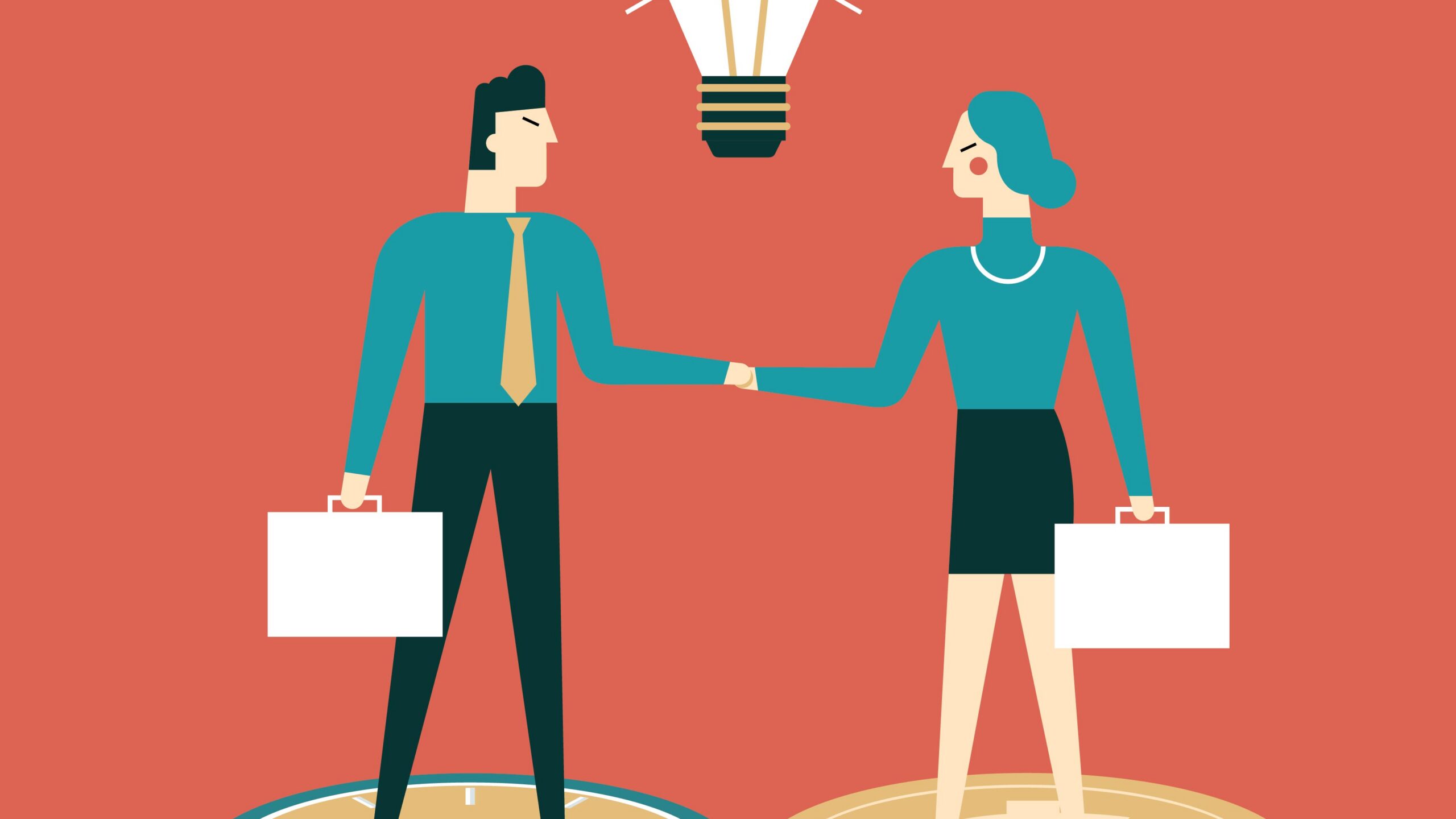 Business Meeting Illustration