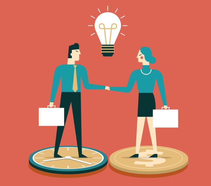 Business Meeting Illustration