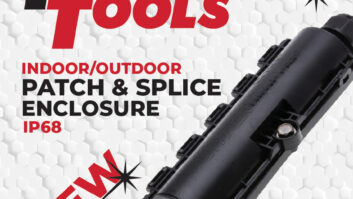 Platinum Tools has launched the new IP68-rated weatherproof patch and splicing enclosure