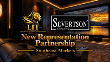Severtson Screens has announced Hampstead, North Carolina-based Luxury Integrated Technologies (LIT) as its new Southeast representatives, effective immediately.