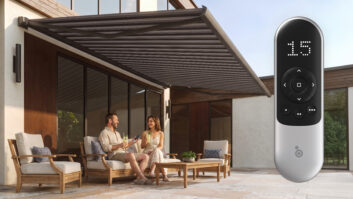 PowerShades will bundle its new Full-Cassette Motorized Awning with the Bond Mate Pro universal outdoor remote control.
