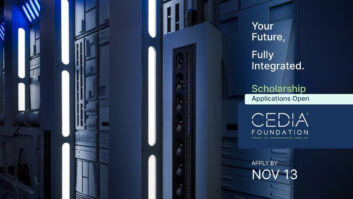 The CEDIA Foundation has opened applications for Your Future, Fully Integrated