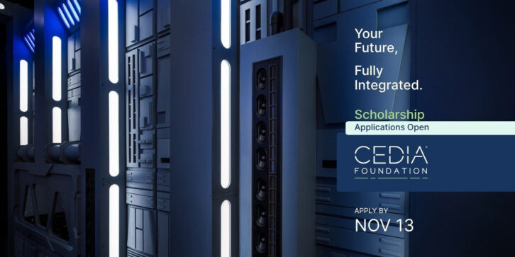 The CEDIA Foundation has opened applications for Your Future, Fully Integrated